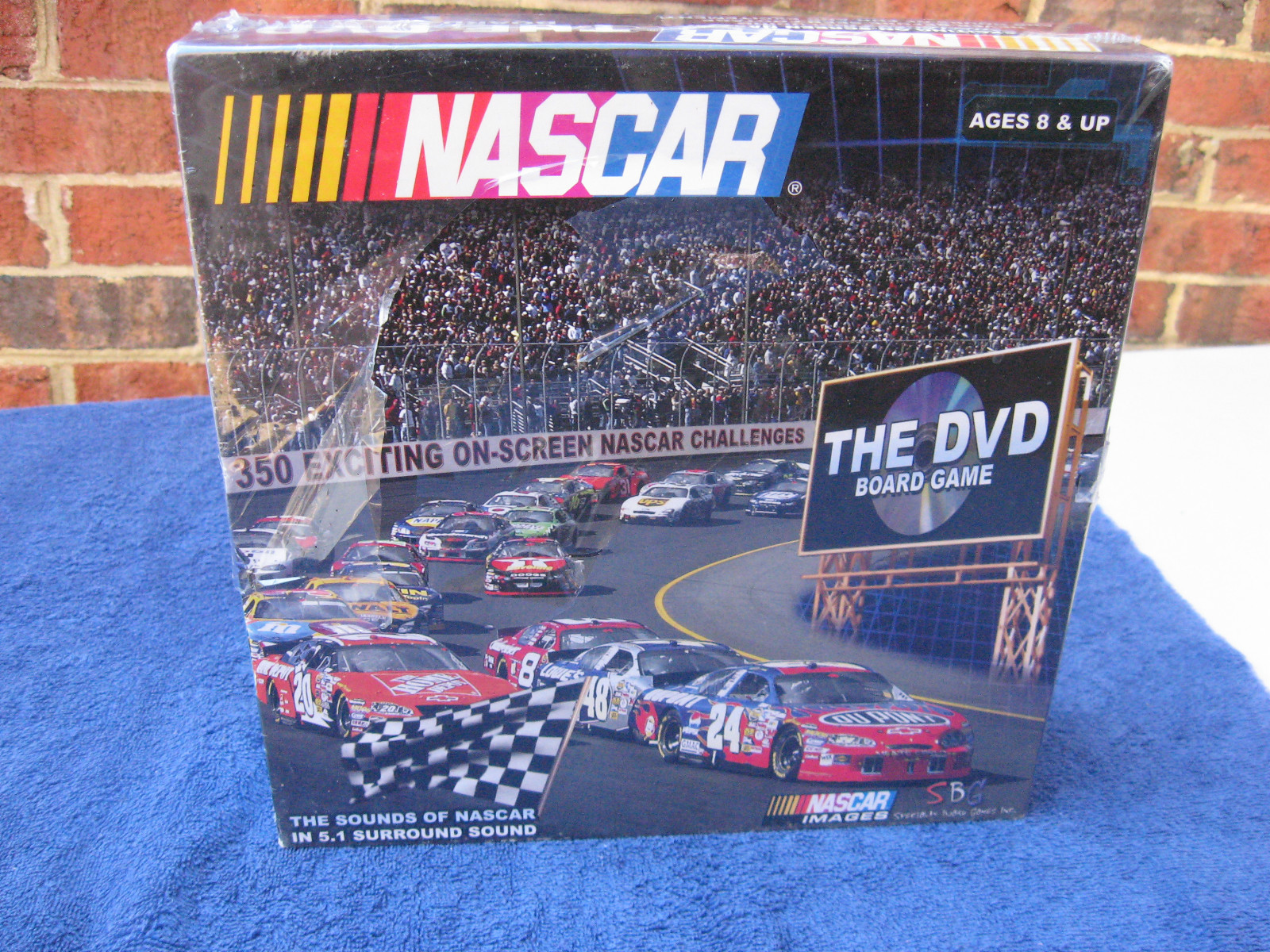 Nascar “The DVD Board Game” NEW FACTORY SEALED 2005