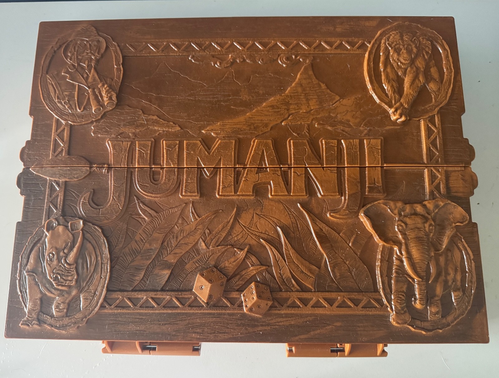 Jumanji DELUXE Electronic Board Game Lights & Sounds Spin Master 100% COMPLETE!