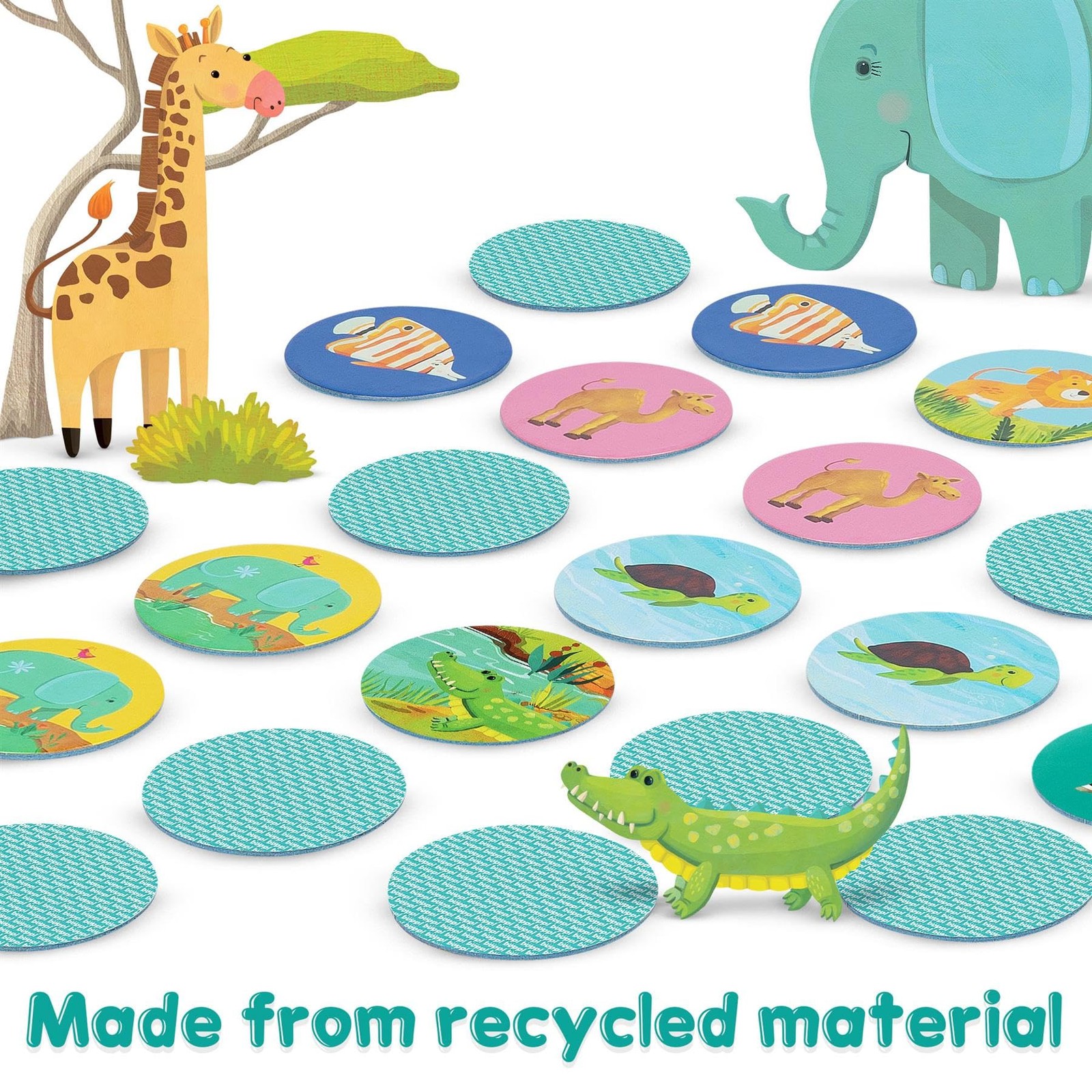 Pairs Memory Game/Matching Game for Toddlers – Engaging Educational/Montessor…