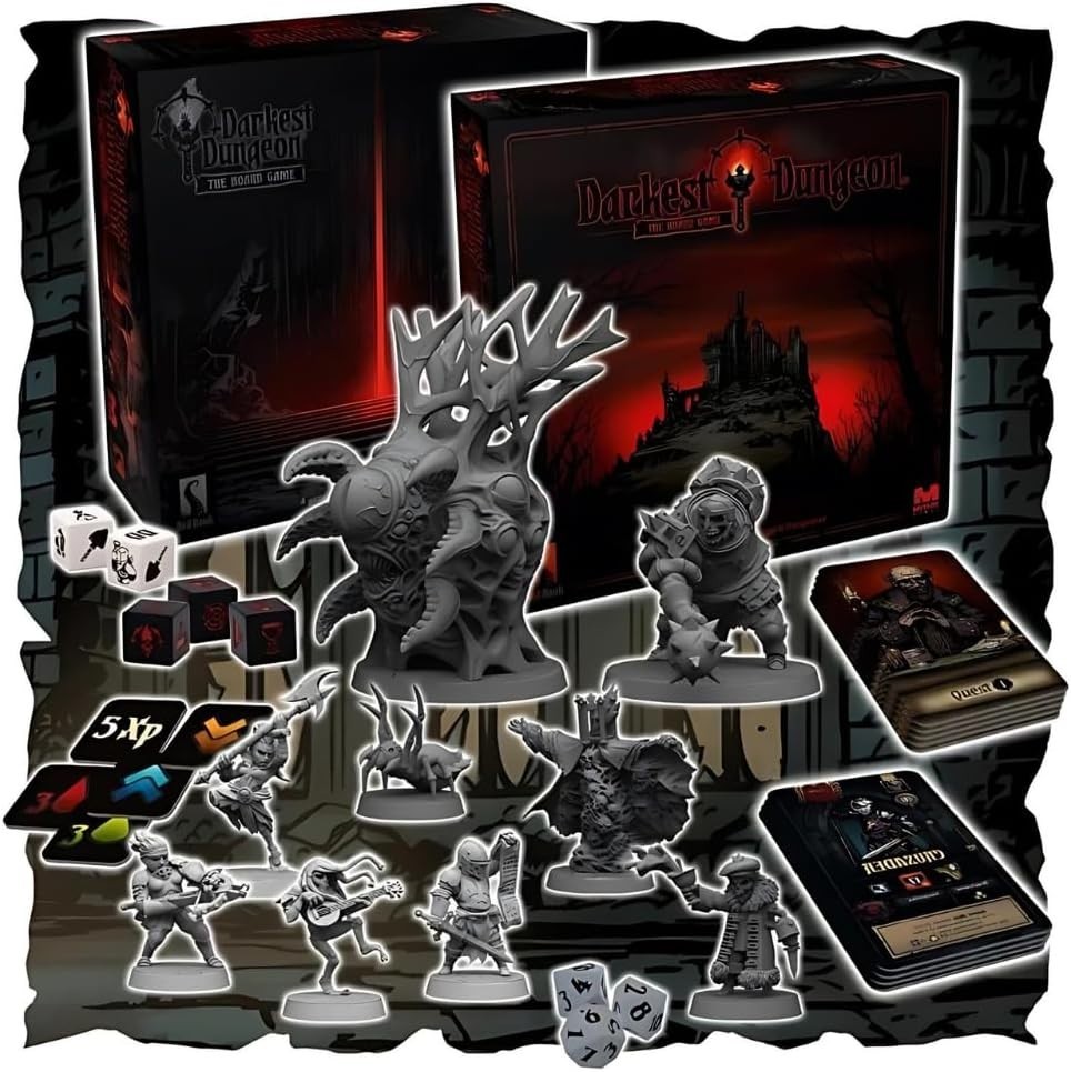Darkest Dungeon: The Board Game – Board Game by 1-4 Players – 90-120 Minutes …