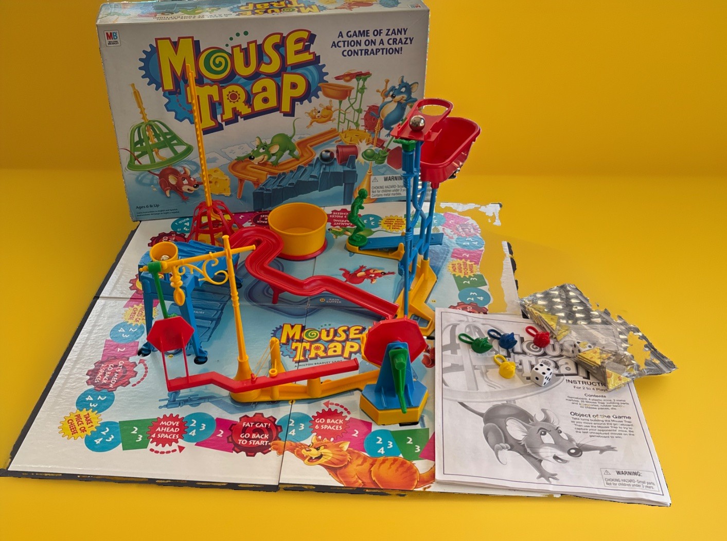 1999 Mouse Trap Game by Milton Bradley Complete in Great Condition FREE SHIPPING