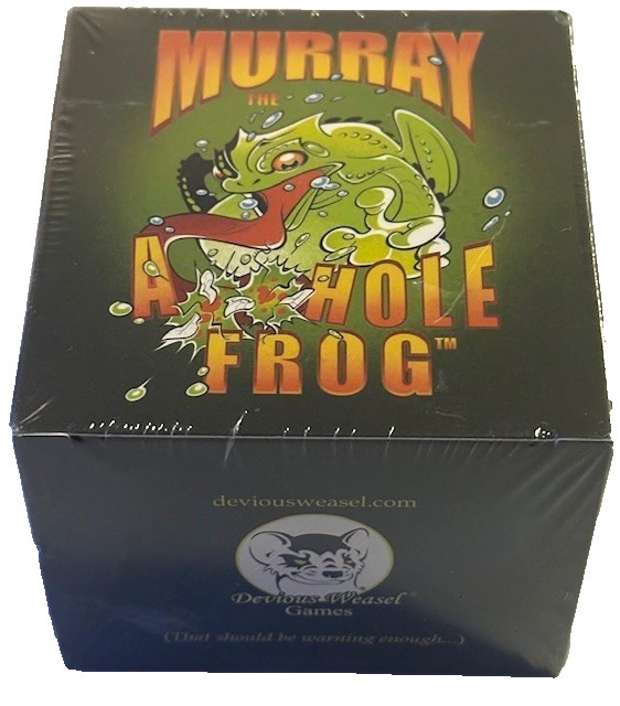 Devious Weasel Games ~ Murray the A**hole Frog Destruction Card game Collection