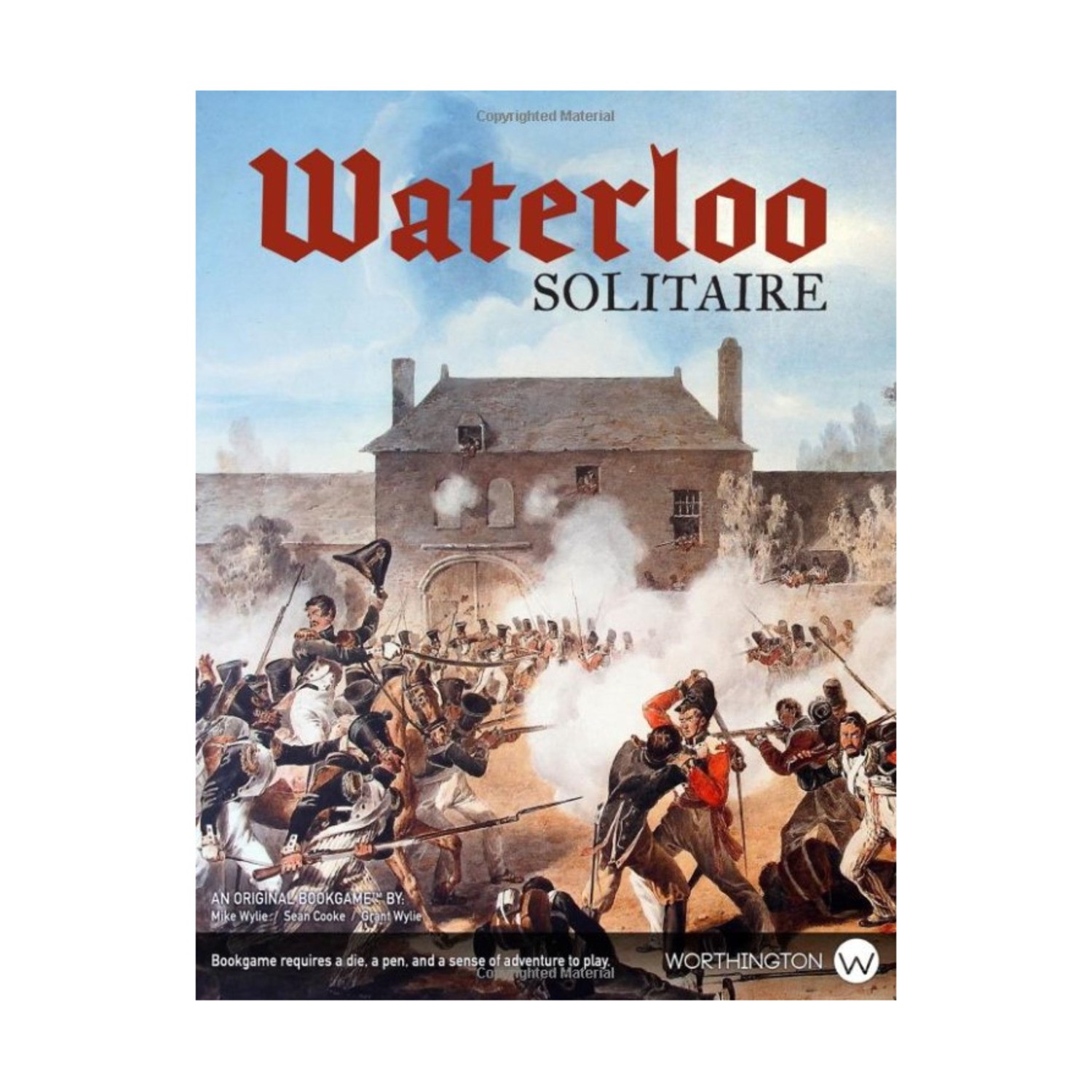 Worthington Wargames Waterloo Solitaire VG+