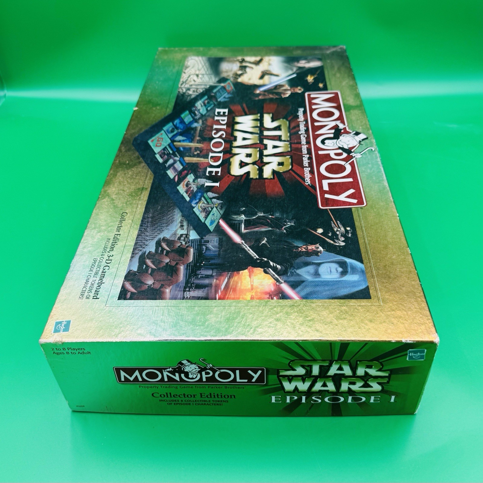 Star Wars Episode I Monopoly Collector Edition 3D Board Open Box / 100% Complete
