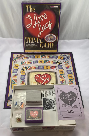 1998 I Love Lucy Trivia Game by Talicor Complete in Great Condition FREE SHIP