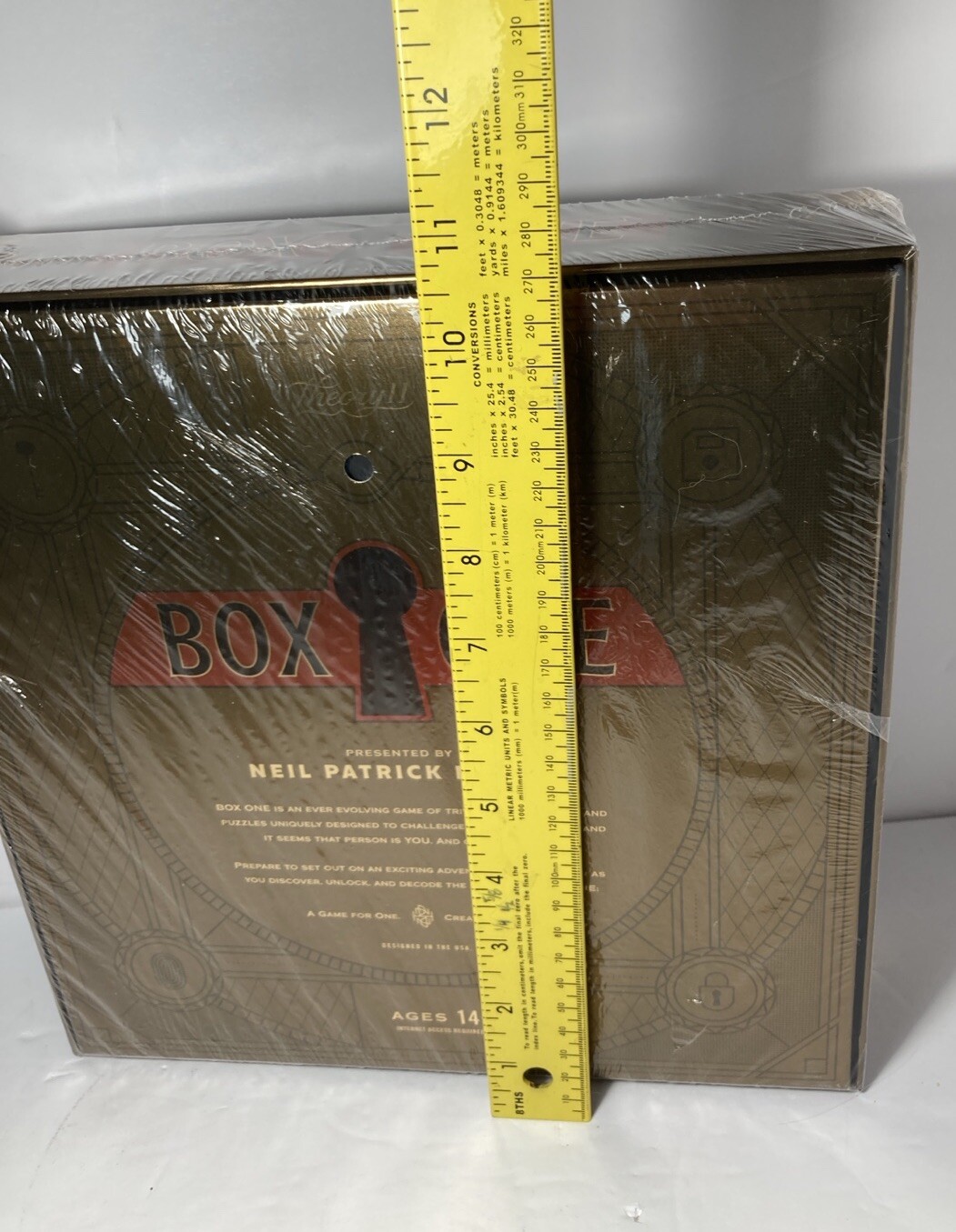 Box One Game Presented By Neil Patrick Harris & Theory 11 New & Sealed