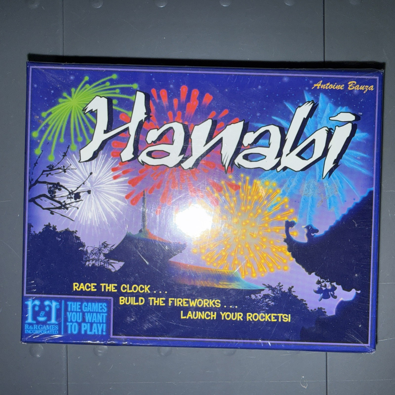 Hanabi Fireworks Card Game Antoine Bauza R&R Games 2017 New Sealed 2-5 Players