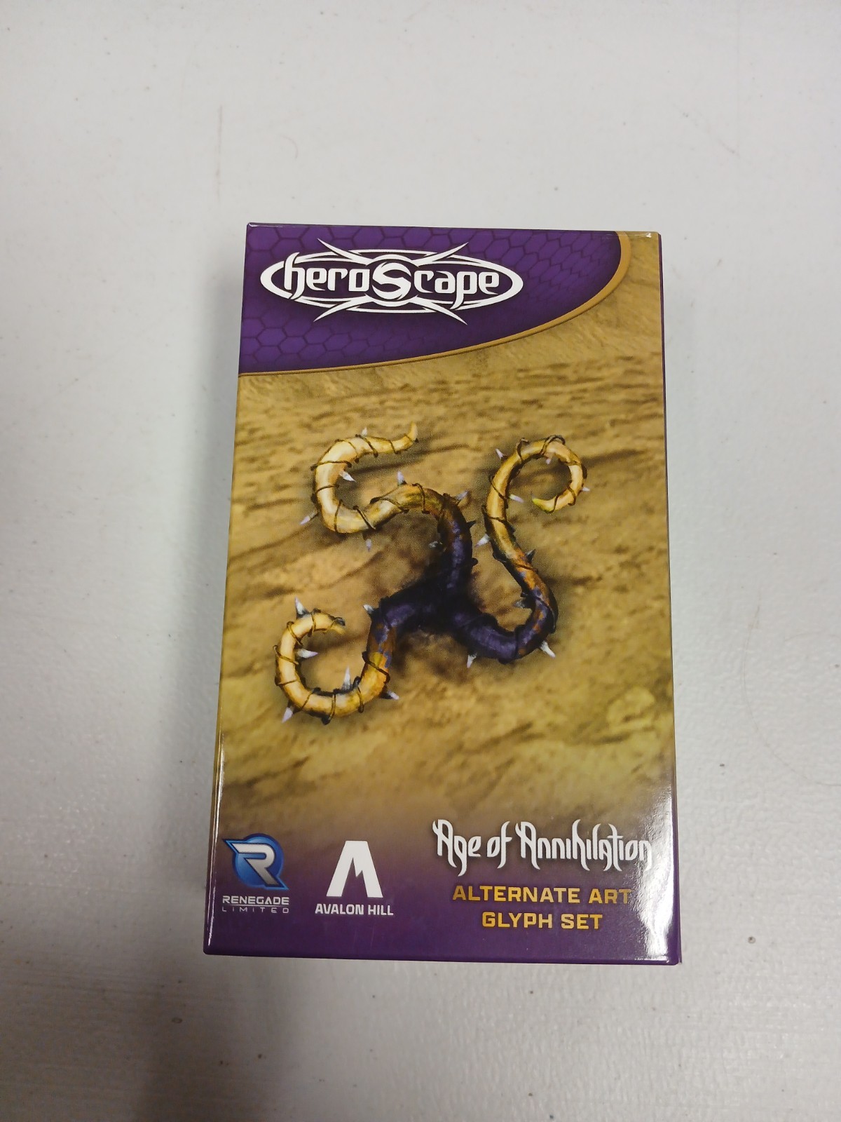 Heroscape: Alternate Art Glyph Set Age Of Annihilation non foil promo