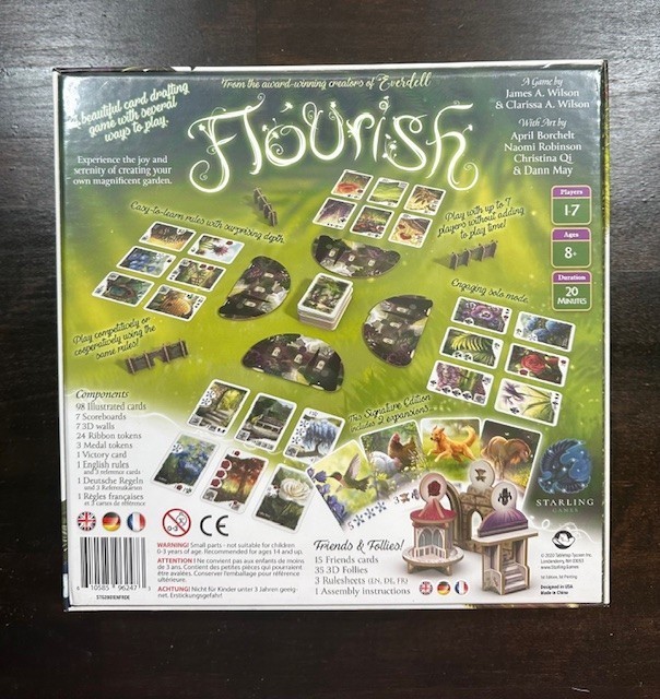 Flourish Signature Edition New In Plastic Card Game Starling Games 2020