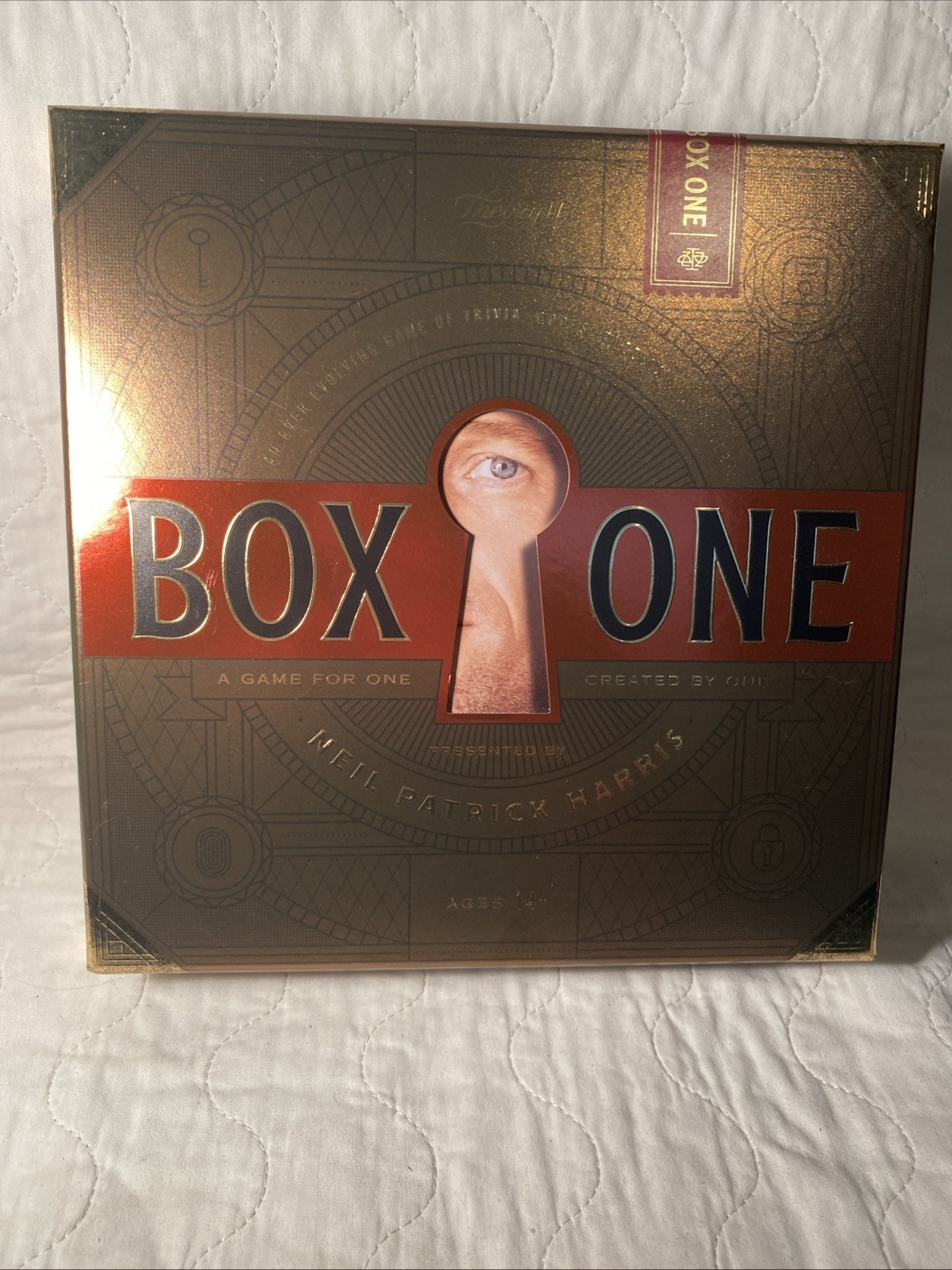 Box One Game For One By Neil Patrick Harris Reset And Ready To Play Item#1918