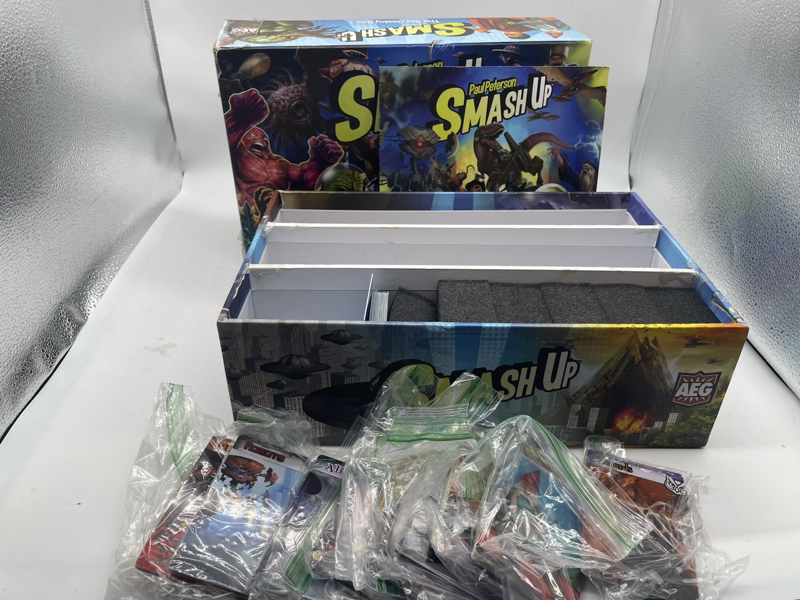 Smash Up The Big Geeky Box, Includes Core Set & 4 Expansions