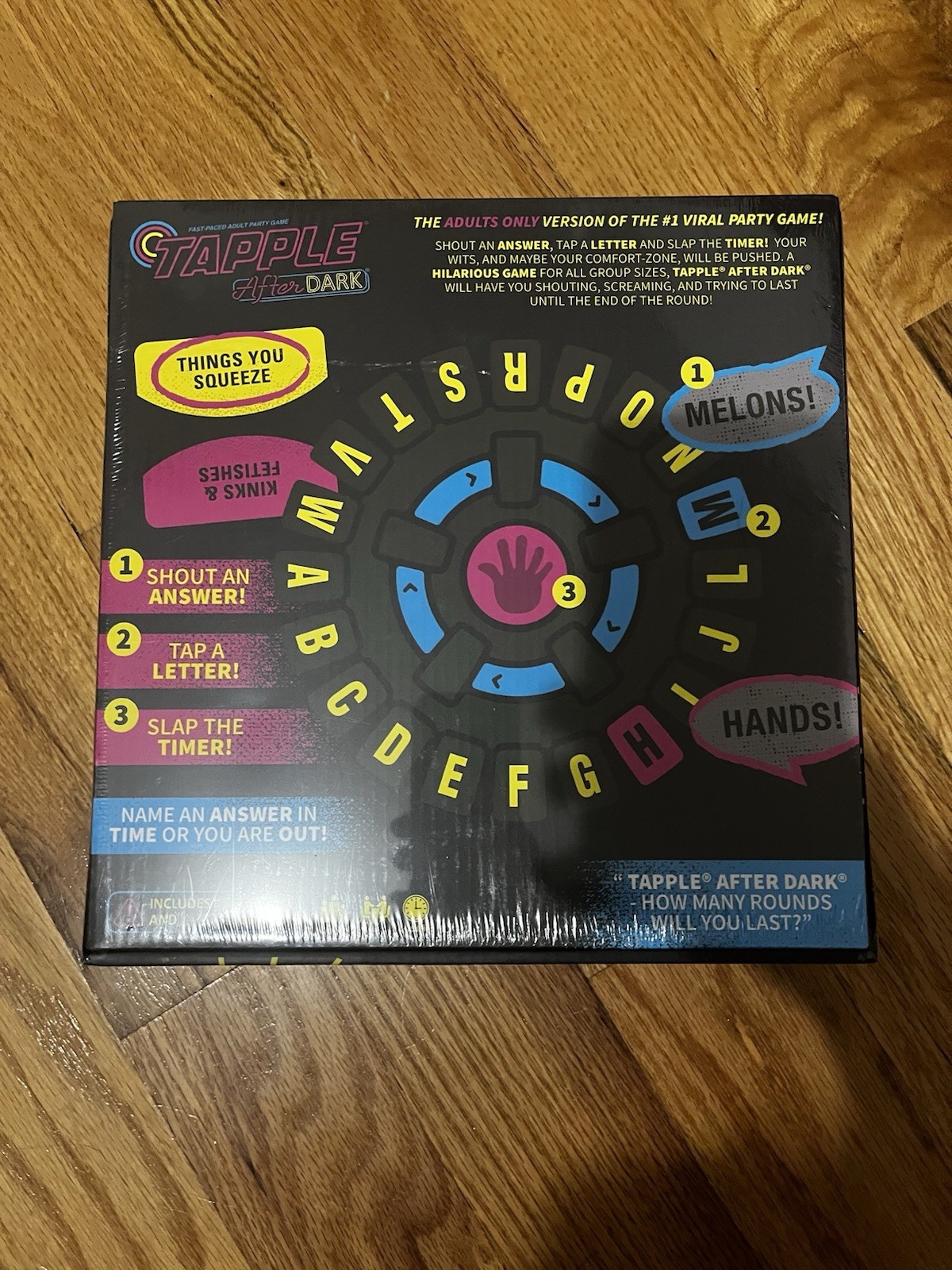 The OP Games Tapple After Dark Timed Adult Party Game 2+ Players Ages 17+