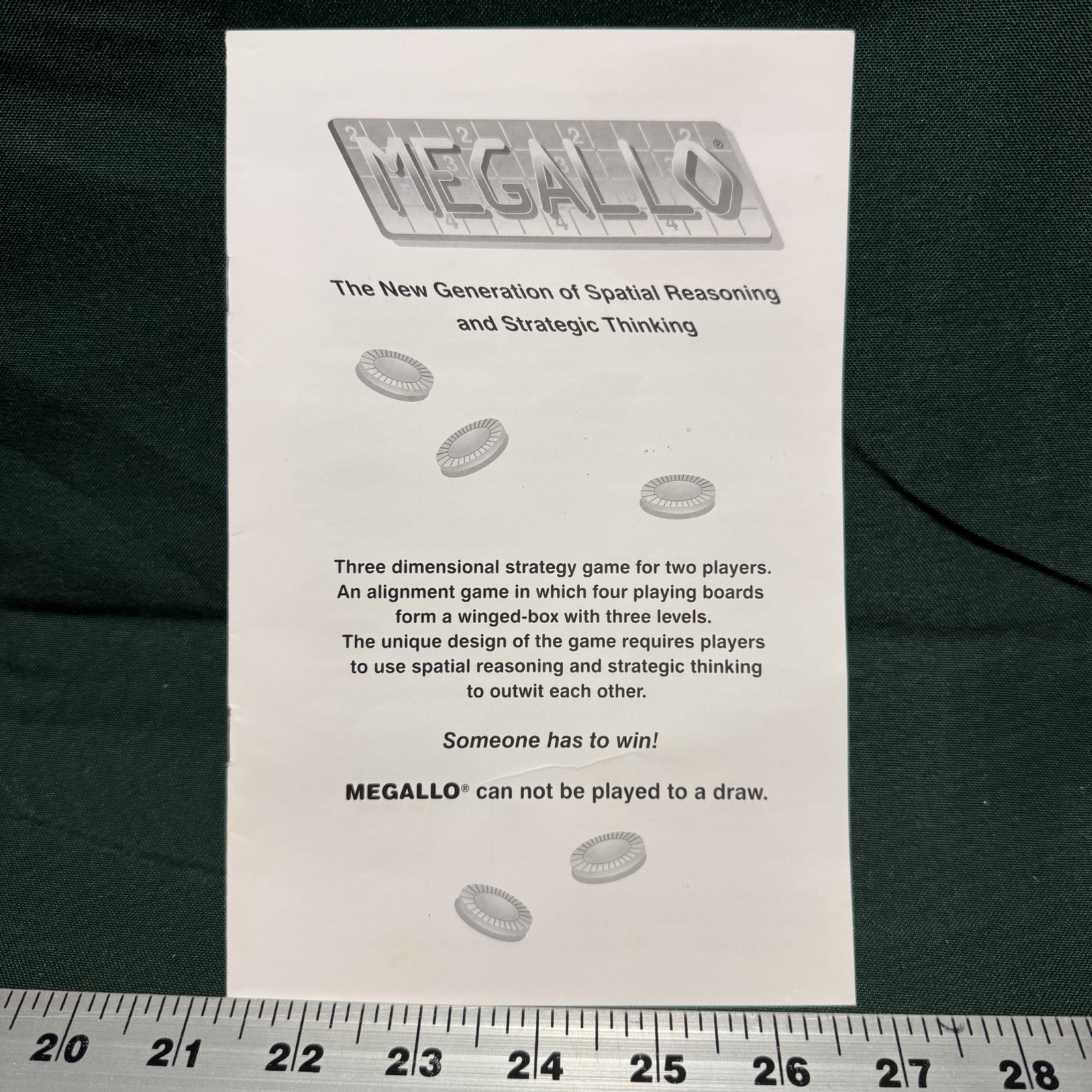 Rex Boardgame – Megallo – Spatial Reasoning – Strategy – Complete – Ships Free