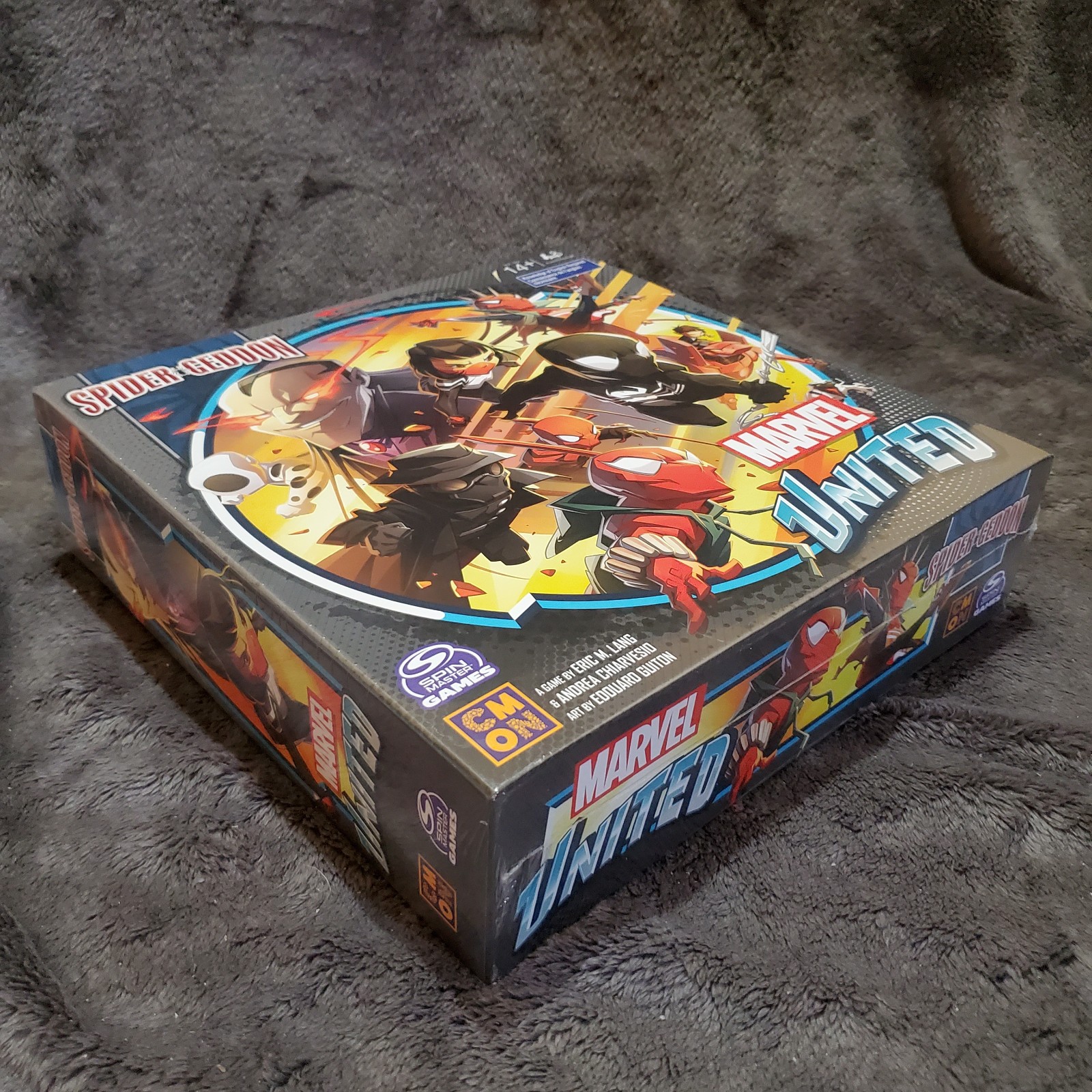 Marvel United Spider Geddon Board Game 1 To 4 Players Ages 14+ Spinmaster