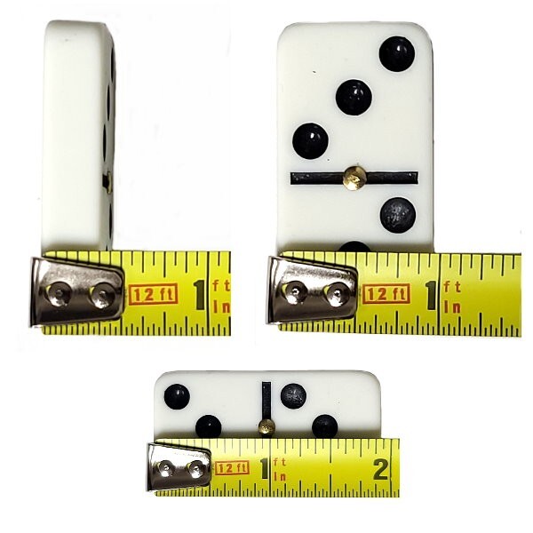 Puerto Rico Flag & Guiro Double Six Domino Regular Size * Free Ship Boricua