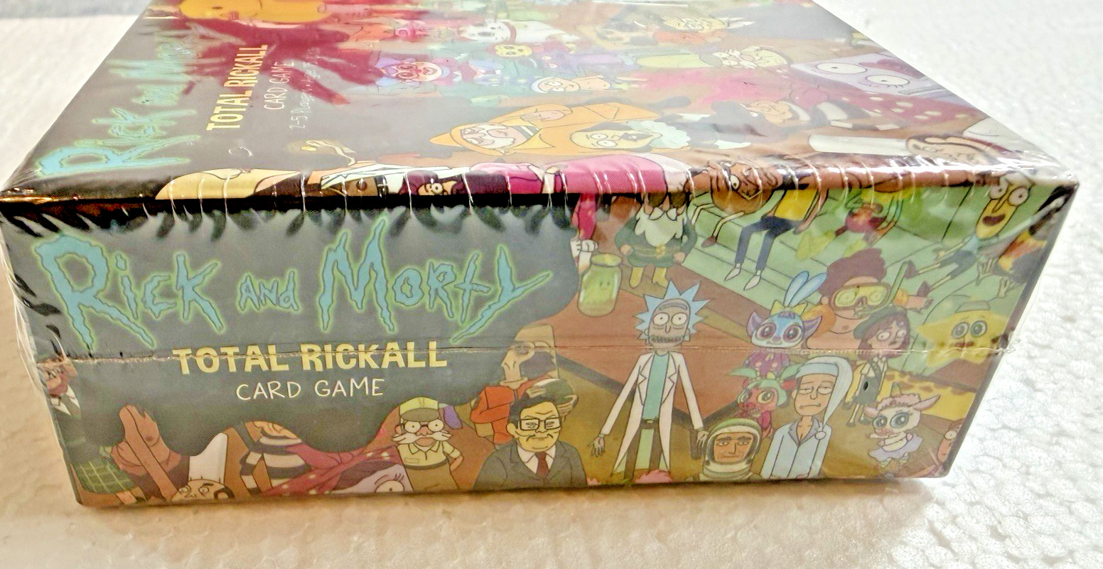 2016 Rick and Morty Total Rickall Card Game Ages 15 & Up, New and Sealed