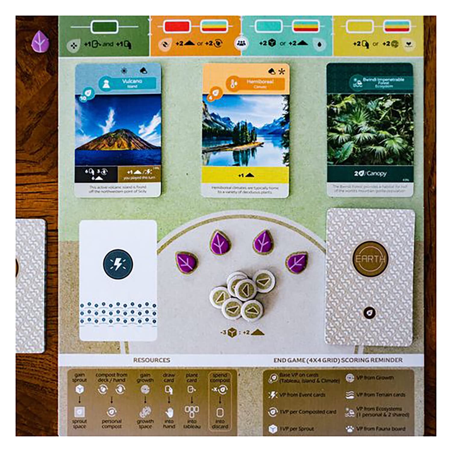 Inside Up Games Game Of The Year Building Card Drafting Action Amazing Natural