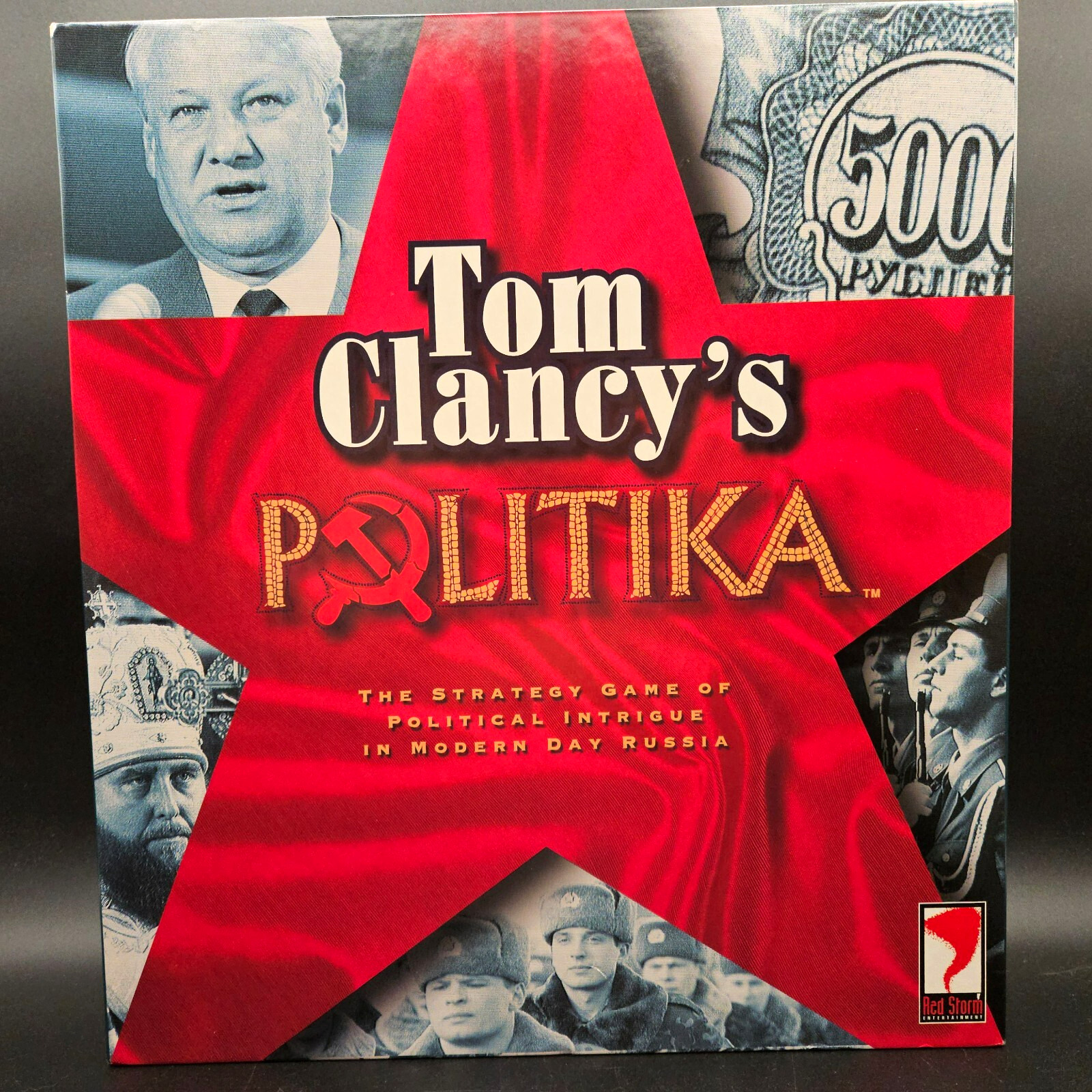 Tom Clancy Politika Game Strategy Russia NEW Open Box Complete