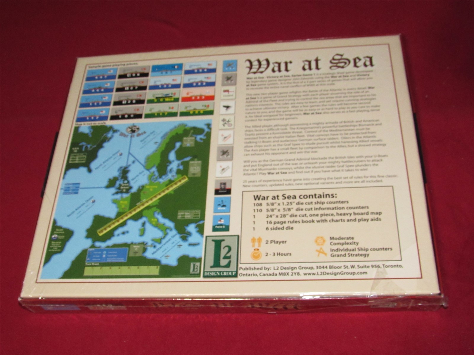 L2 Design: Victory at Sea Series Game 1: War at Sea: Sealed