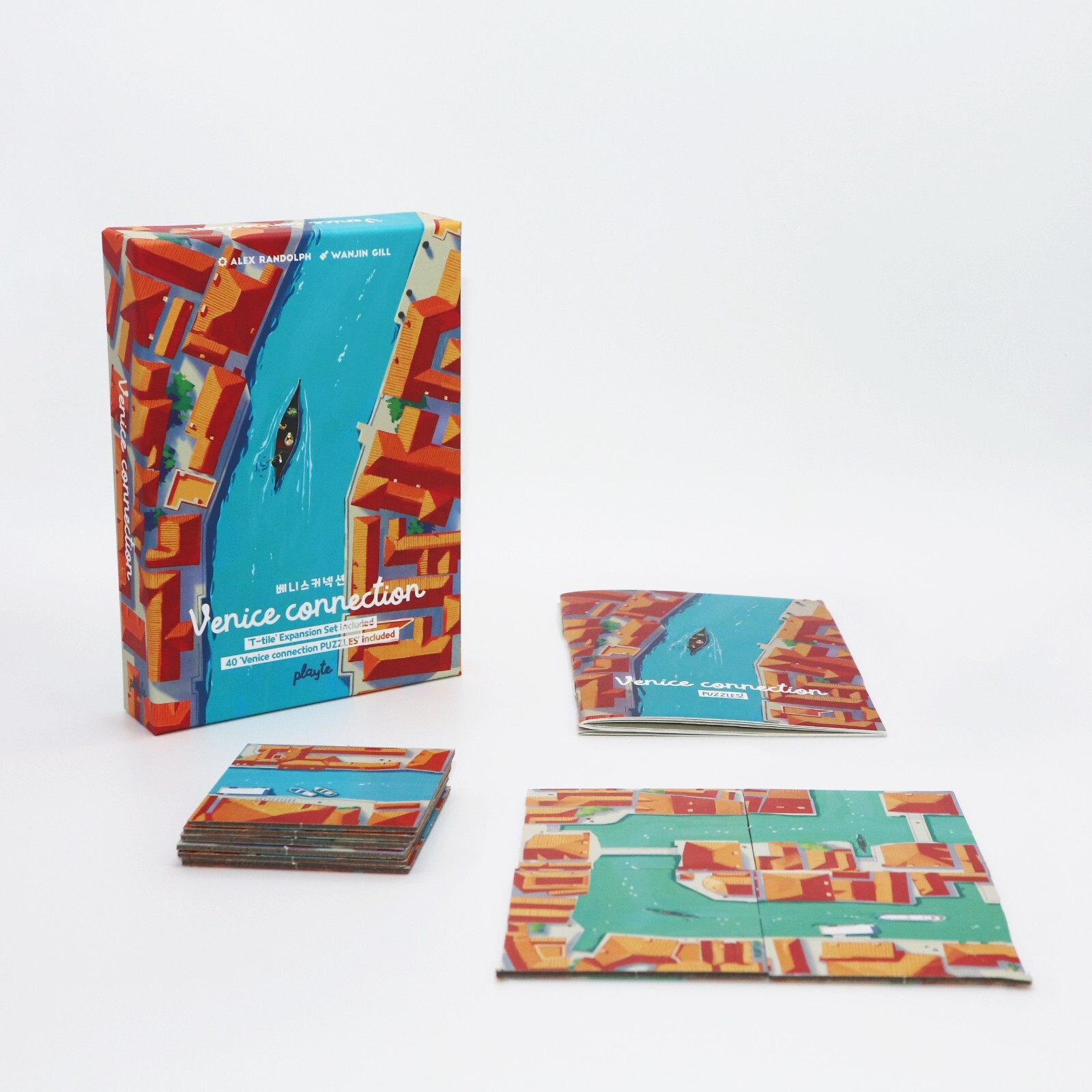 🛶 Venice Connection – Alex Randolph Classic Abstract Strategy – Playte 2 Player