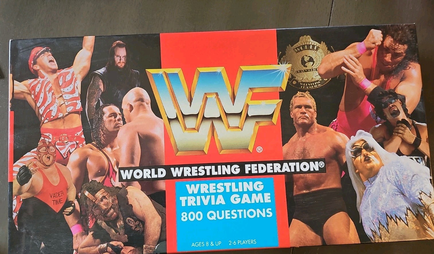 WWF World Wrestling Federation Trivia Game 1997 Complete Set