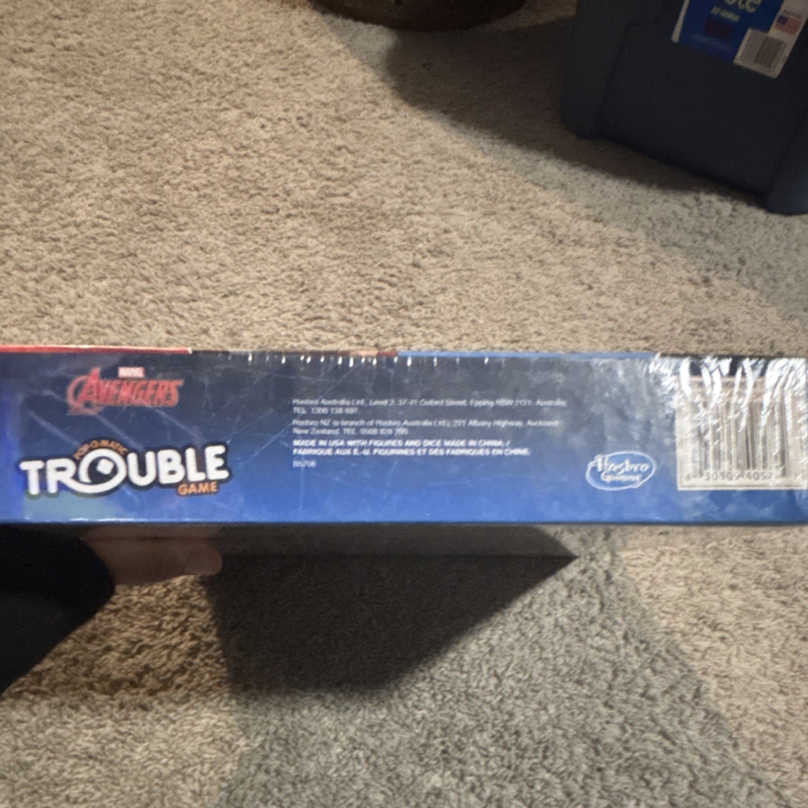 Hasbro Trouble: Marvel Avengers Board Game w/ Pop-O-Matic Dice Roller