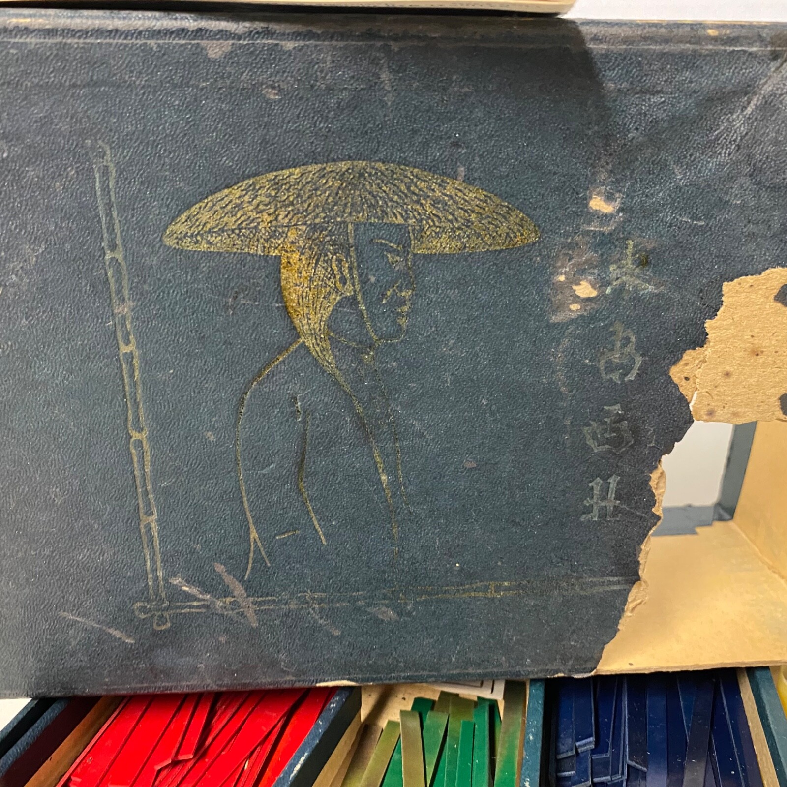 Vintage 1920s Mahjong Ancient Game Of Mandarines China Complete W Box & Book