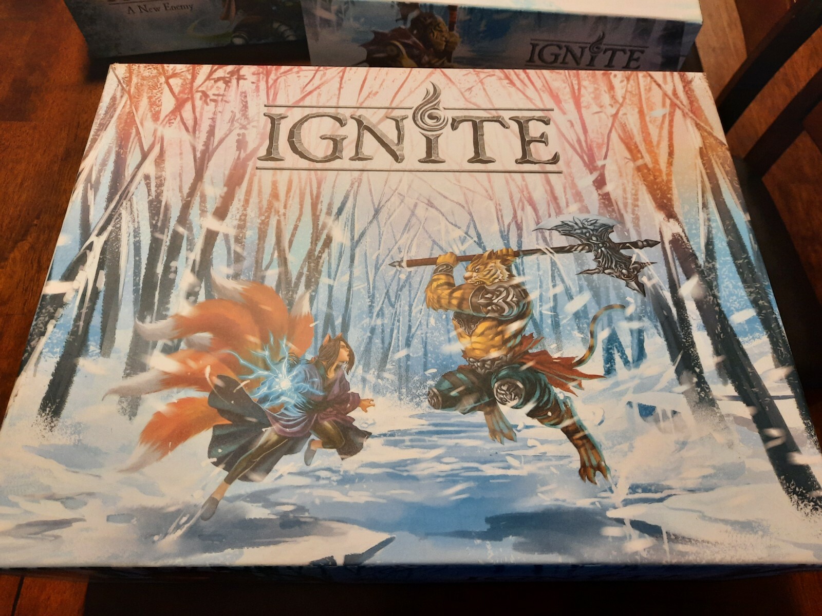 Ignite Board Game Kickstarter Edition with all expansions. Sorted and sleeved!
