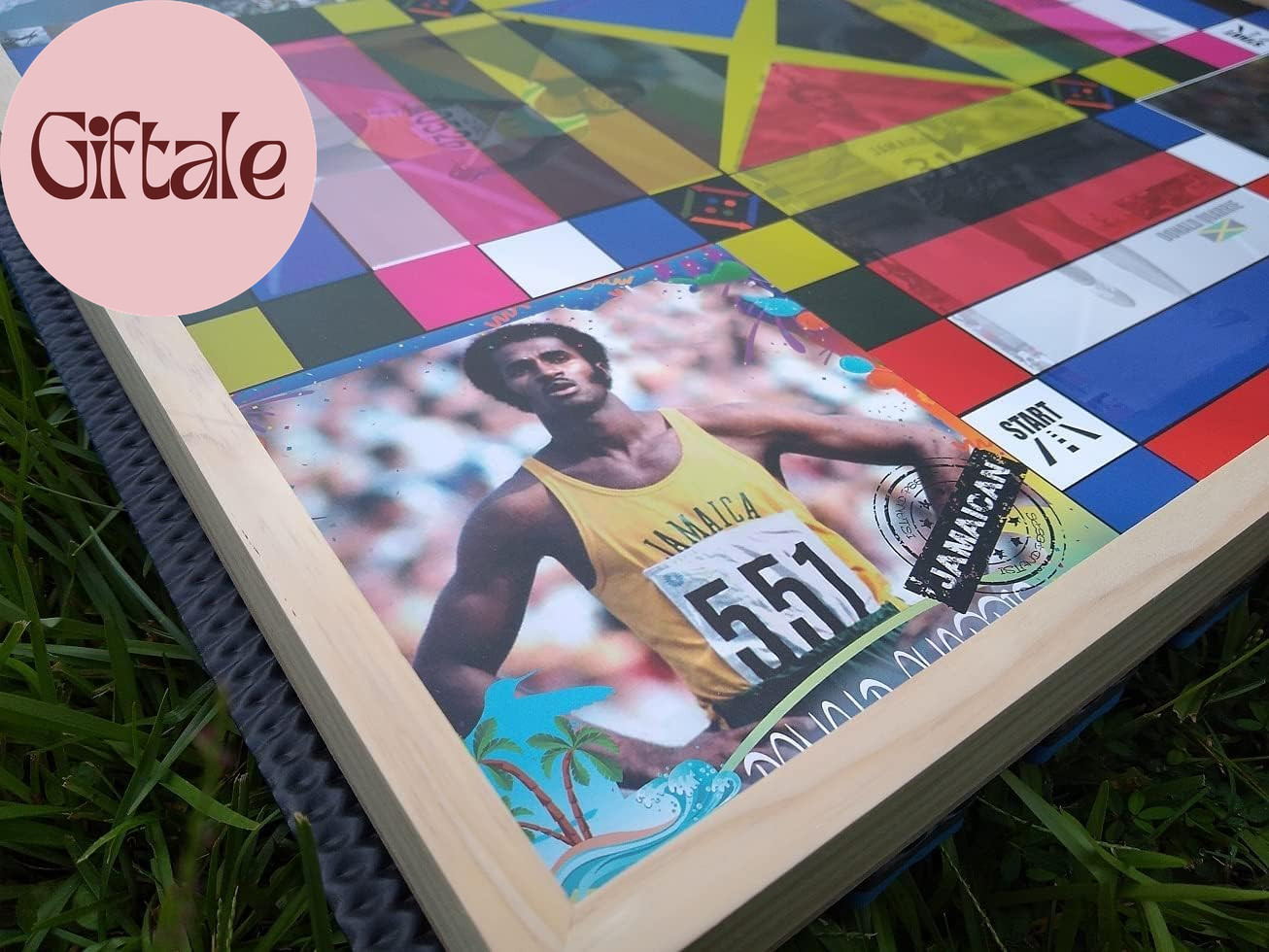 Legendary Athletes Edition – 24X24 Oversized Board Game | Celebrating Jamaica’S