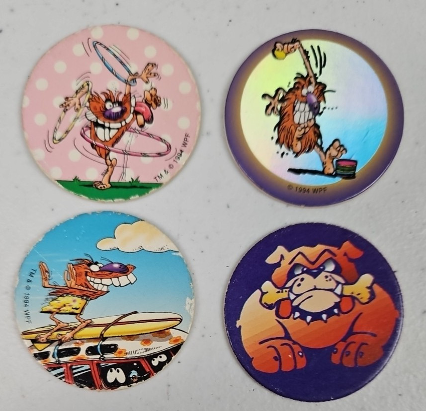 Lot of 16 The World Pog Federation WPF Pogs