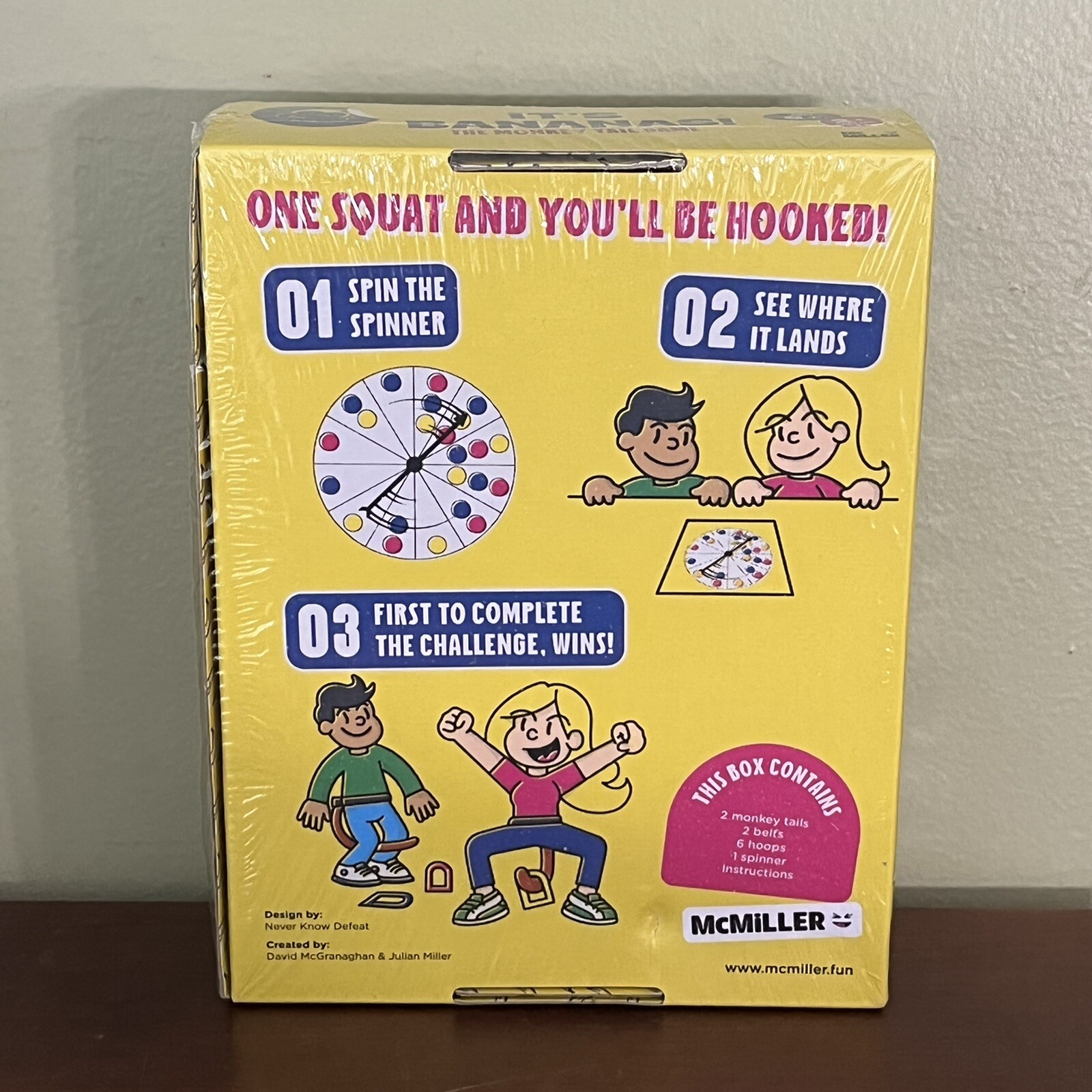 McMiller Entertainment It’s Bananas! The Monkey Game Imperfect Box