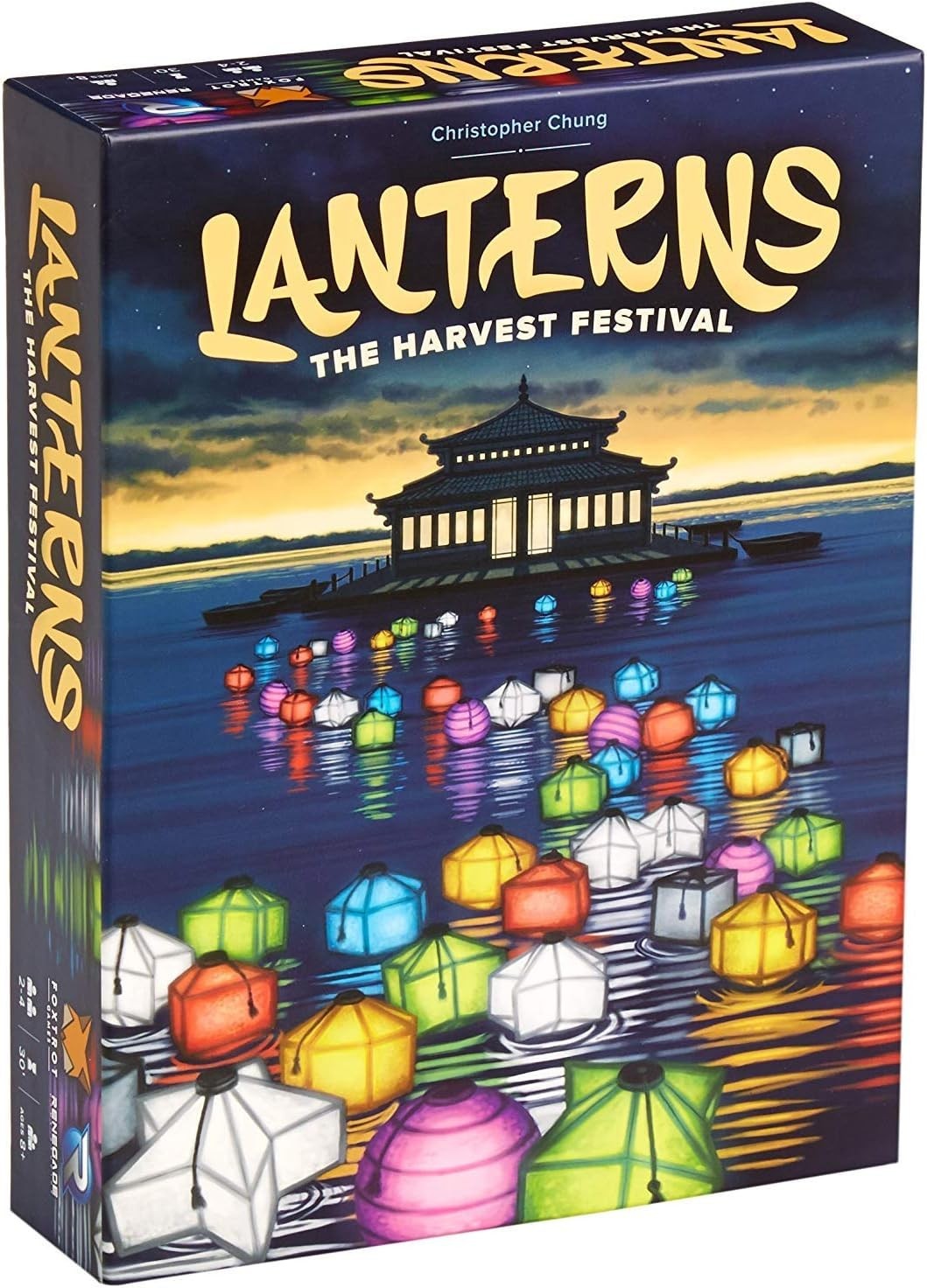 Lanterns The Harvest Festival Board Game Abstract Strategy Tile Placement 2 4