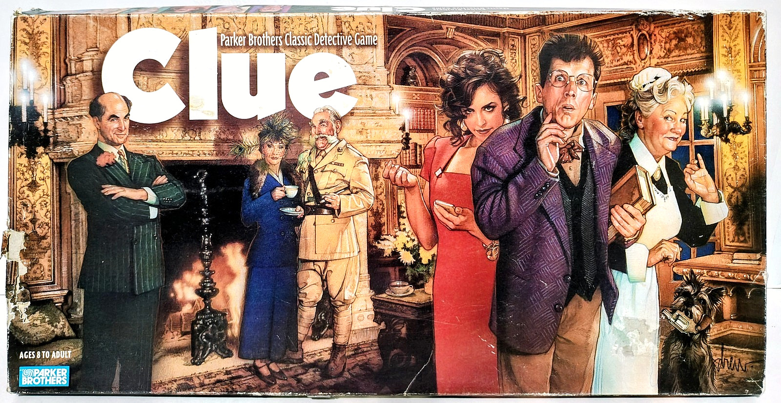 Clue – Parker Brothers – Classic Detective Board Game – Complete – 1996