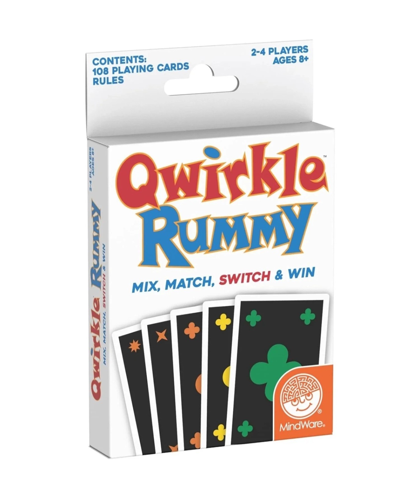 Qwirkle Rummy [Board Game, 2-4 Players] NEW Family Card Game
