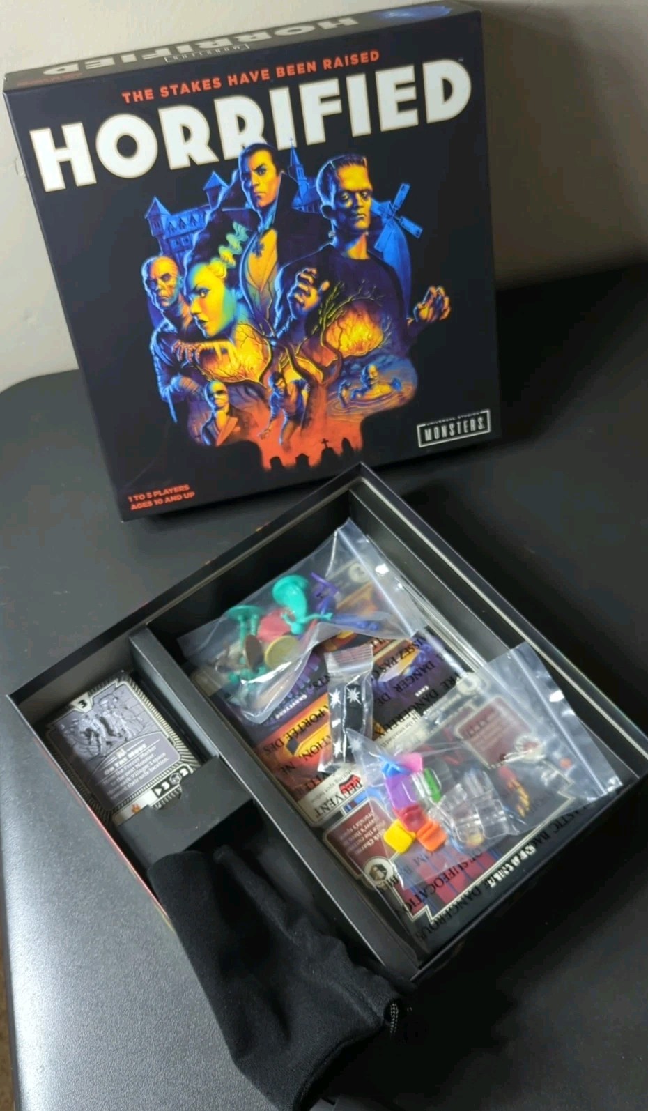 Horrified Universal Monsters Strategy Board Game New Open Box Never Played