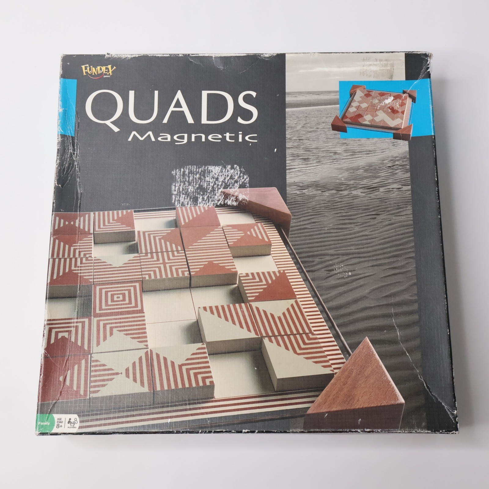 Fundex Quads Magnetic Strategy Board Game Gigamic Kris Burm 5204 Abstract Art