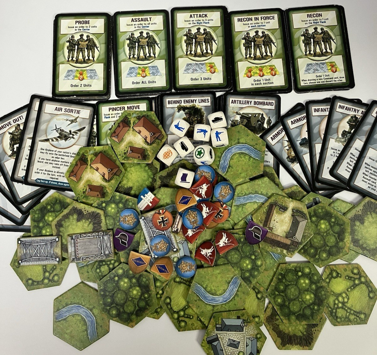 Days of Wonder Memoir ’44 Military Strategy Board Game D-Day WWII Normandy