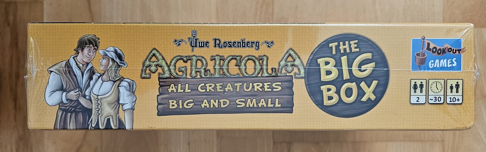 Lookout Games Agricola All Creatures Big and Small Big Box Board Game NEW