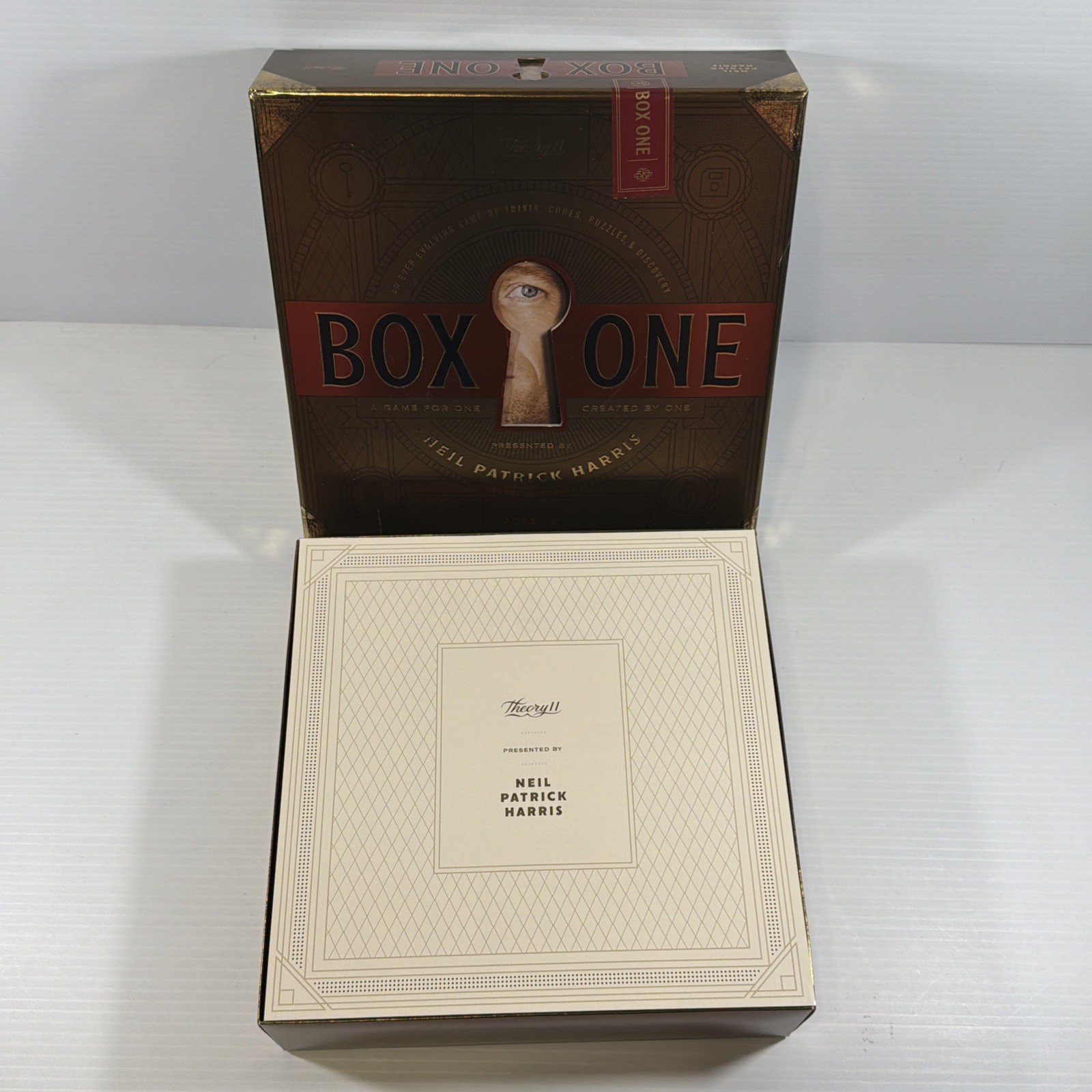 2021 BOX ONE Neil Patrick Harris Problem Solving Game for Theory11 EUC Complete