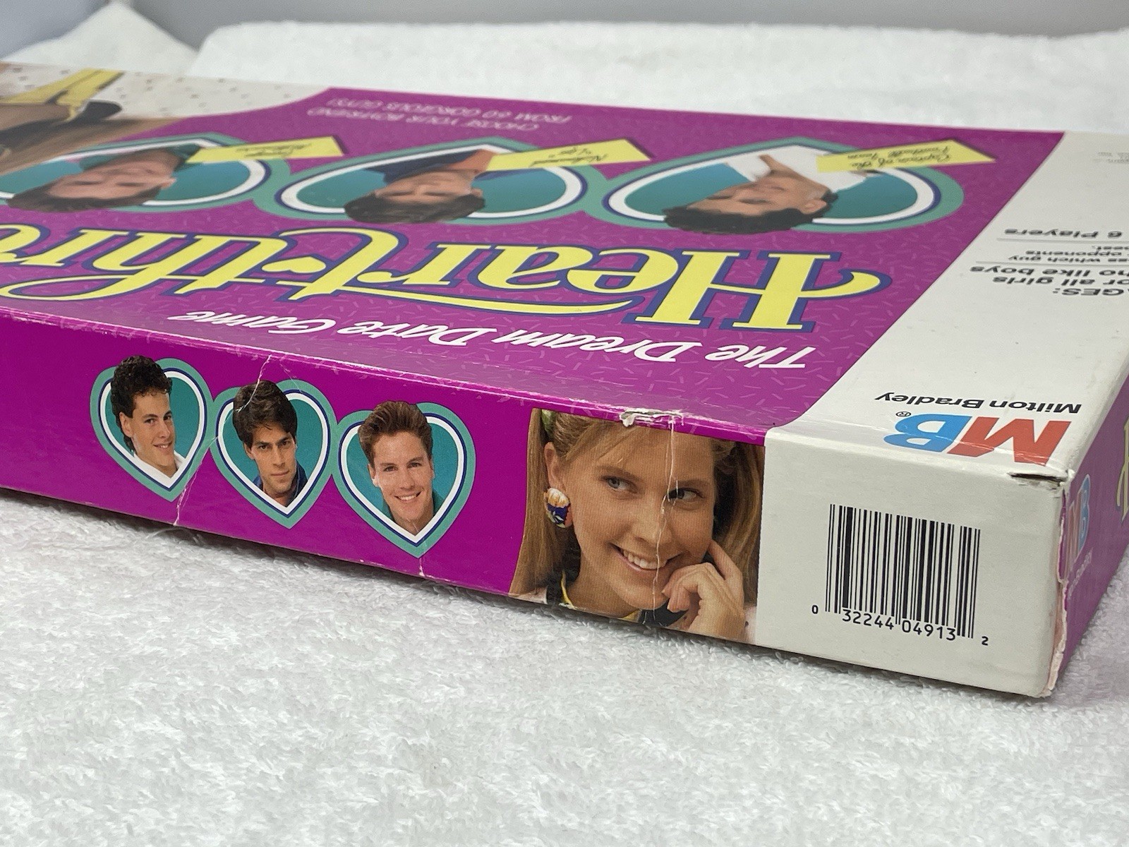 Heart-Throb The Dream Date Board Game 1988 MB *COMPLETE* Milton Bradley Dating