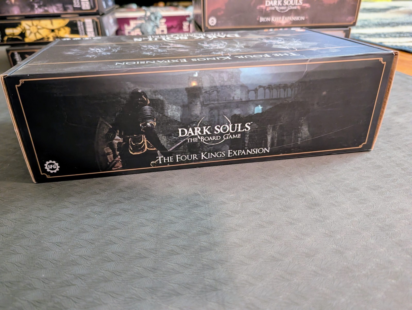 Dark Souls The Board Game Kickstarter Exclusive Four Kings Expansion Sleeved
