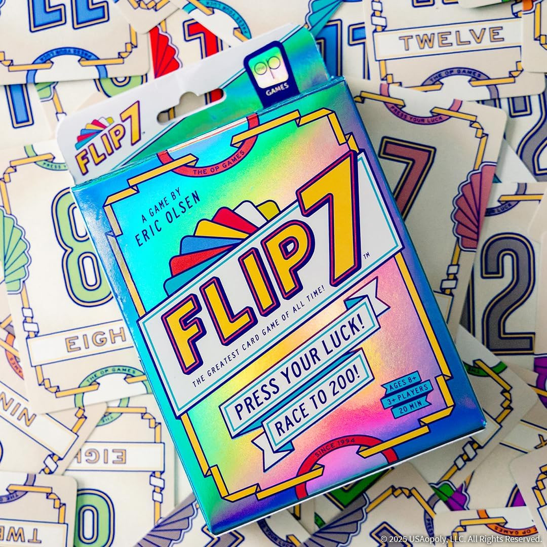 Flip 7, the Ultimate Blend of Press Your Luck & Strategy, Fast-Paced