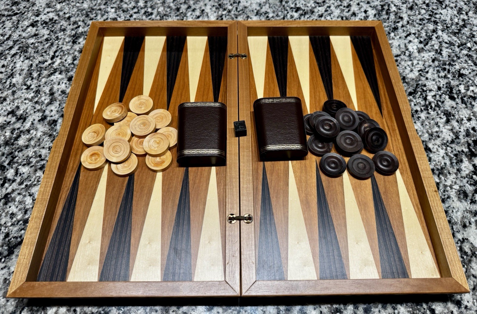 Vintage Italian Backgammon Set By Dal Negro – Discontinued Luxury Backgammon Set