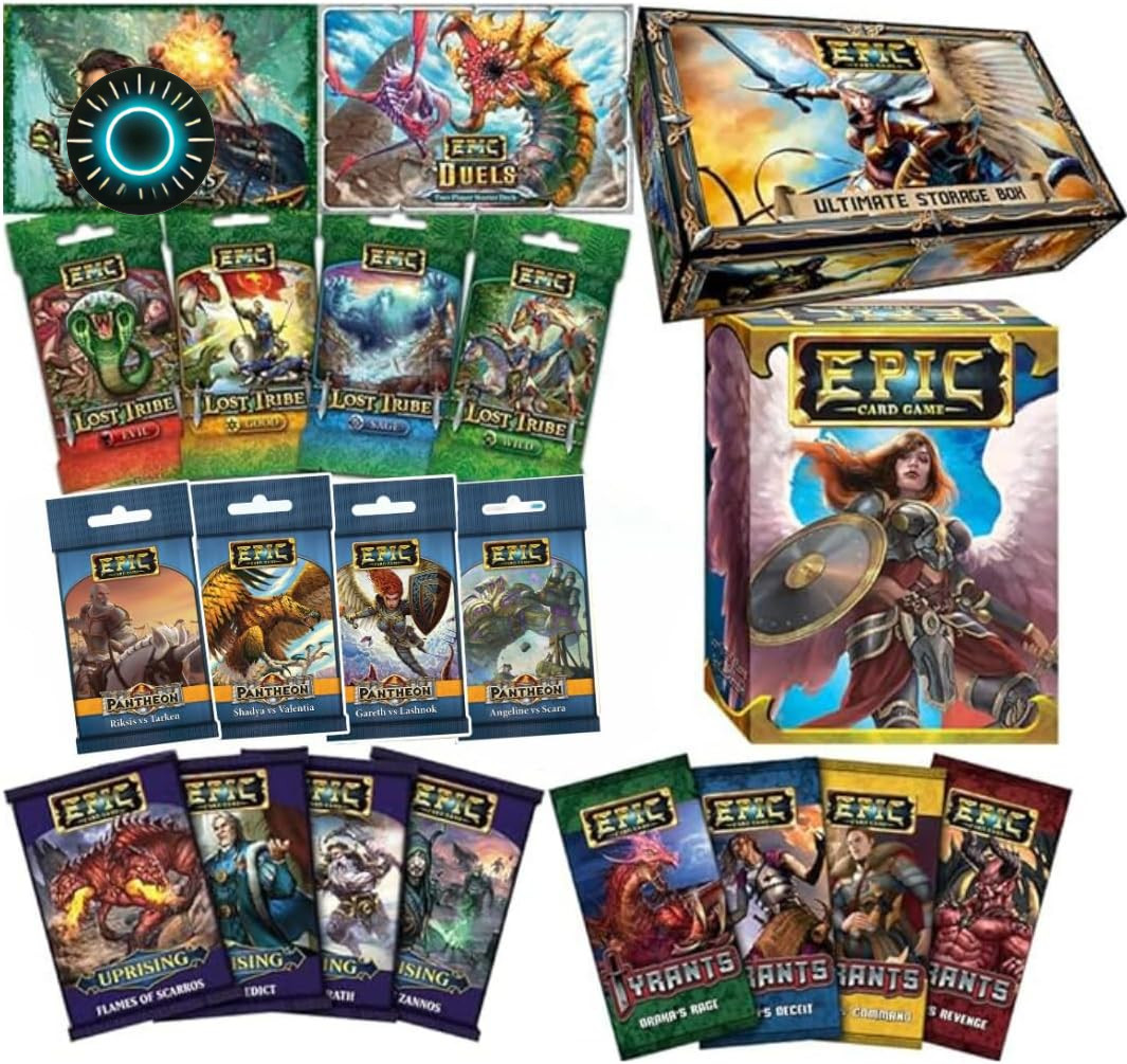 Epic Card Game Bundle: 20 Items Including Base Set & Exclusive Packs!