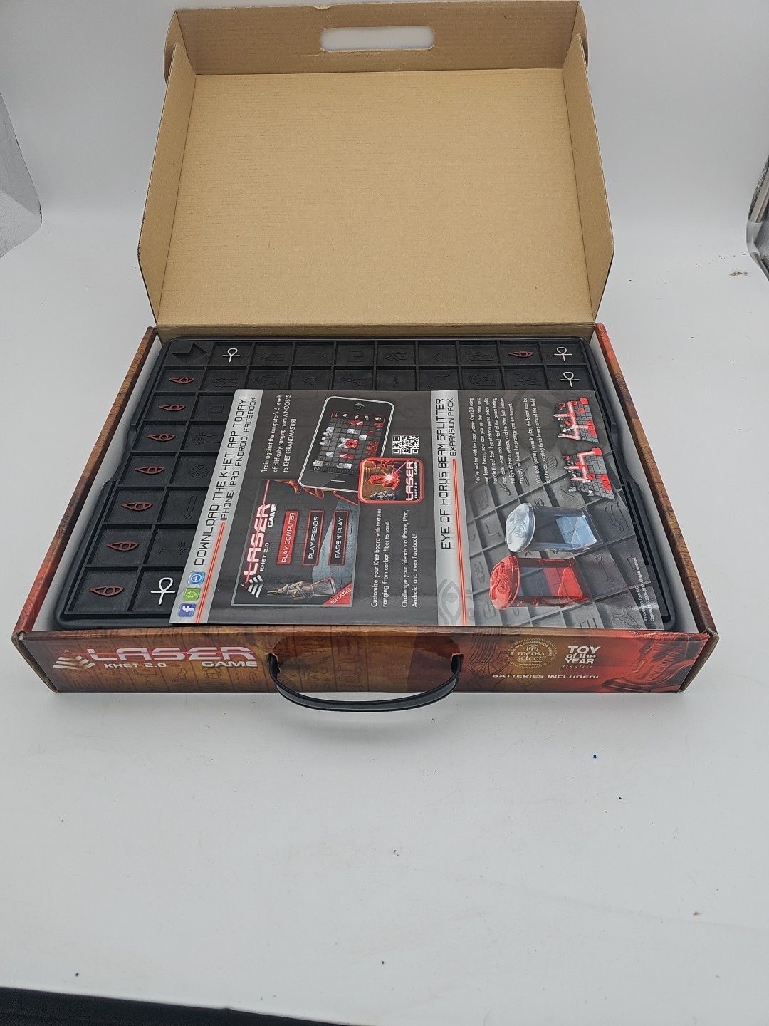 Laser Khet 2.0 Strategy Board Game- Mensa Select, NAPPA, TOTY Tested