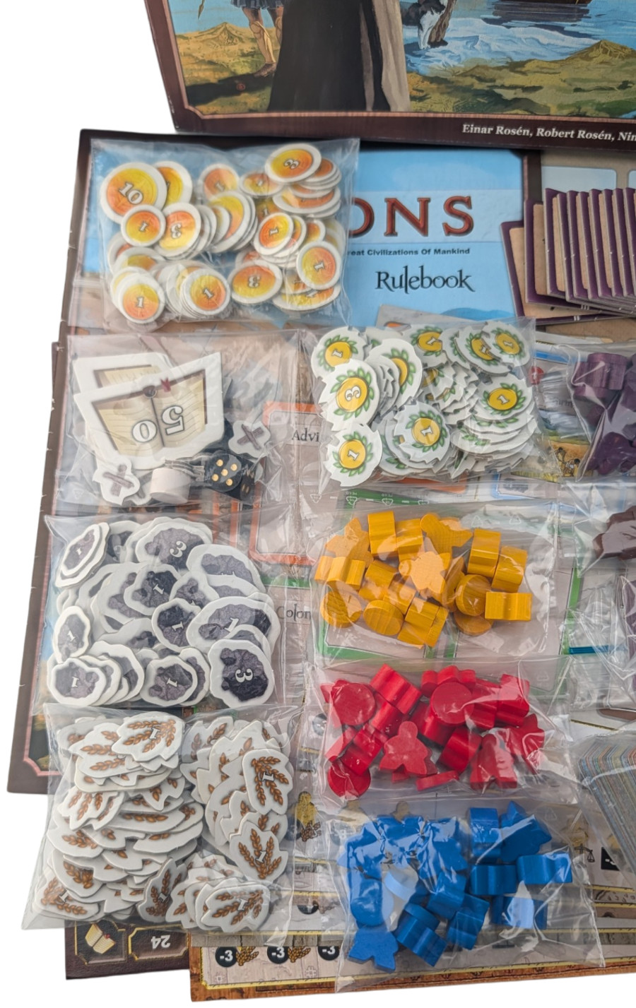 Nations Board Game Lautapelit Asmodee 2013 Complete 1-5 Players