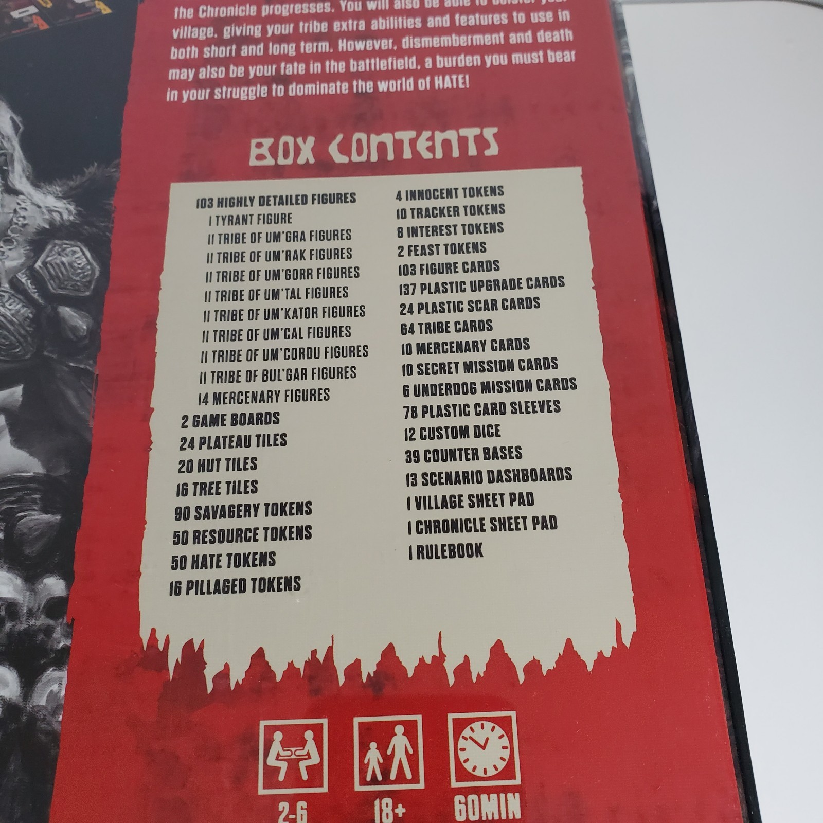 CMON Hate Core Starter Set Board Game Kickstarter Exclusive Adrian Smith New