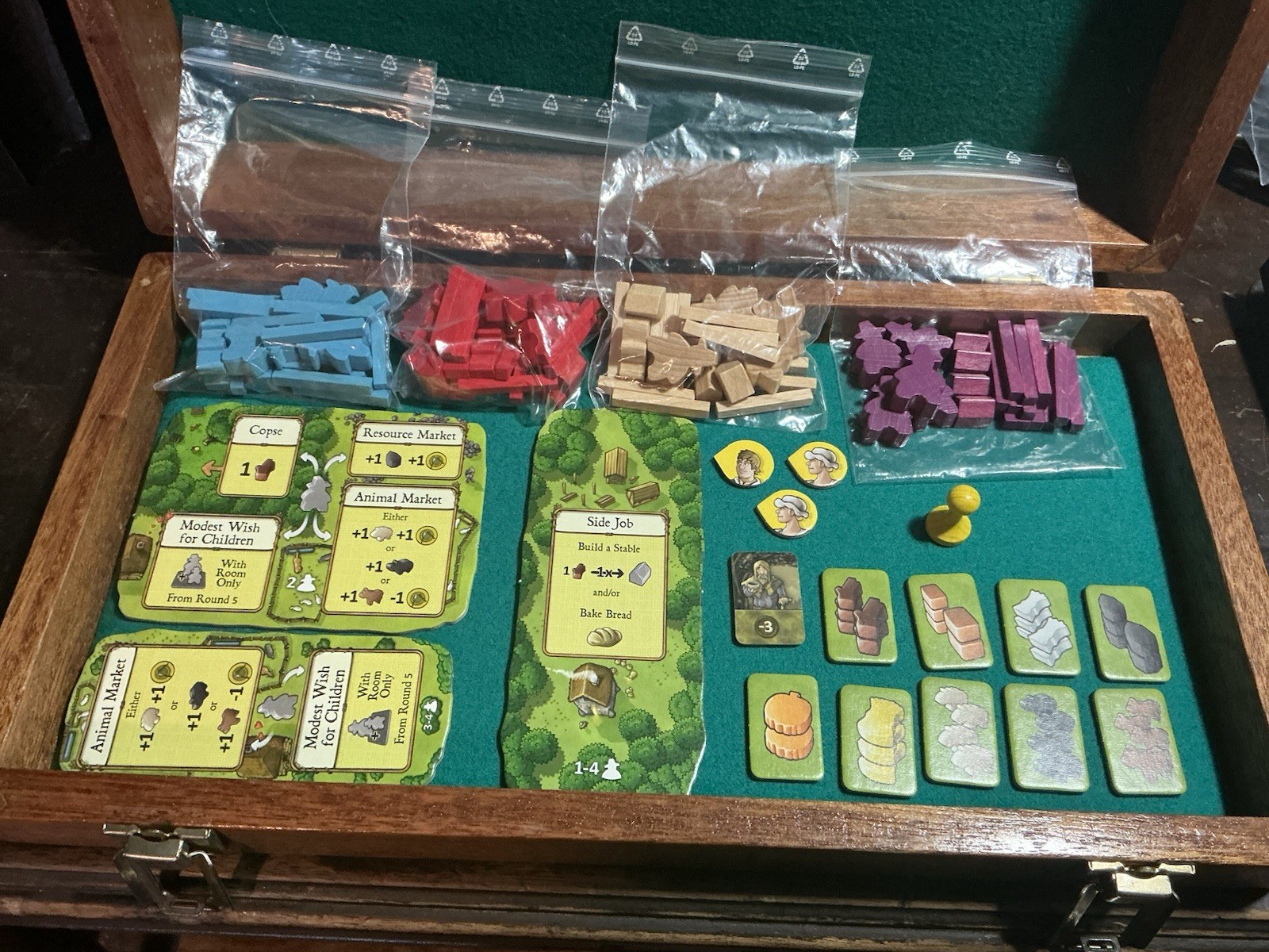 Agricola – Zman to Revised Upgrade Kit (w/ beginner Artifex & Bubulcus cards)