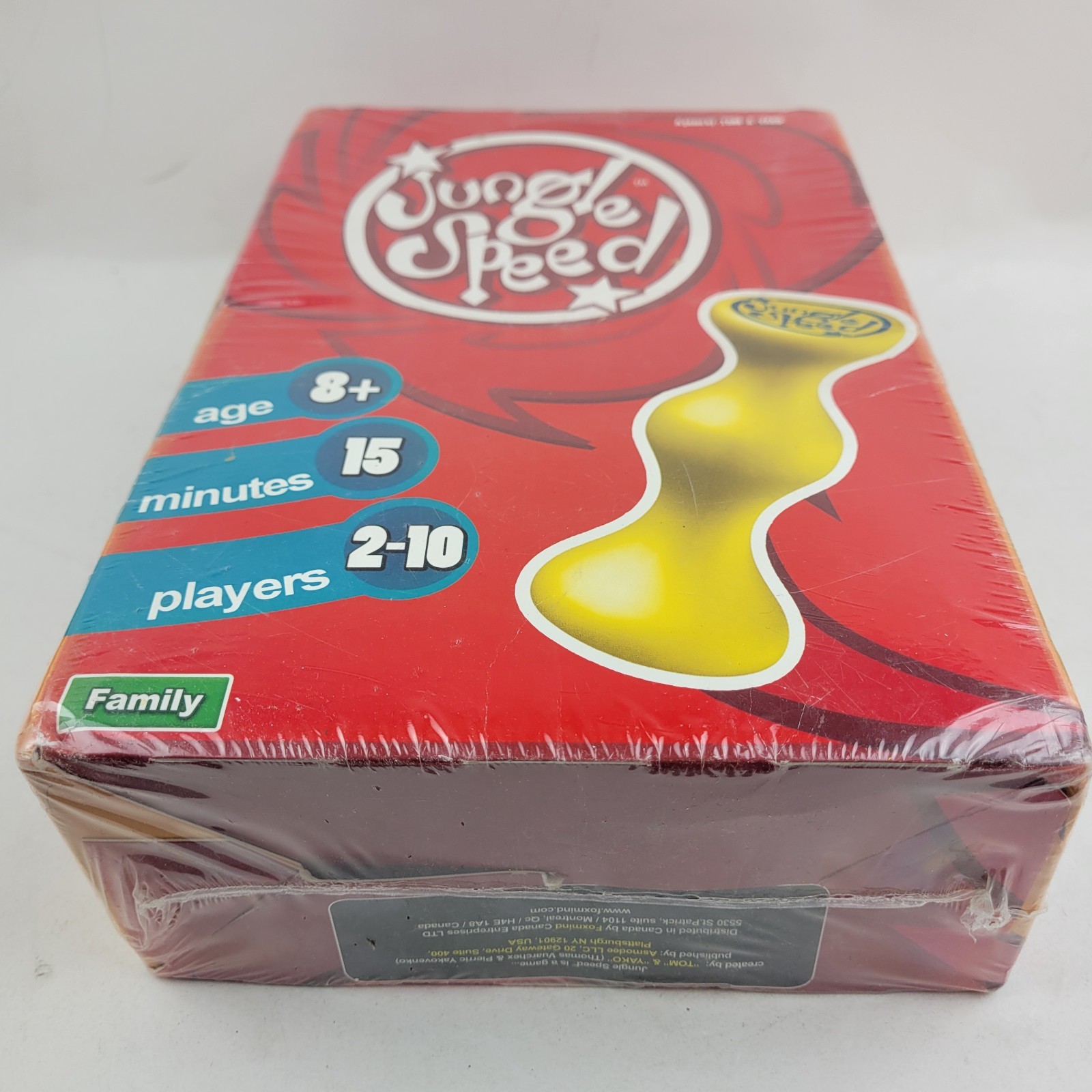 Asmodee Editions Jungle Speed Board Game Sealed with Box Wear