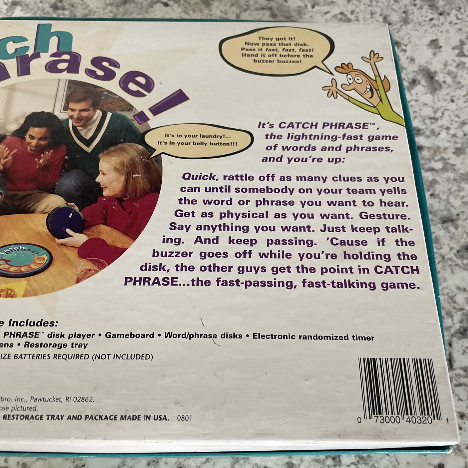 Original Catch Phrase Board Game Vintage 1994 Parker Brothers Works Complete